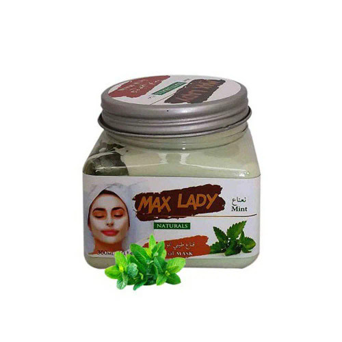 ماسک صورت گچی مکس لیدی حجم ۳۰۰ میلی لیتر نعنا