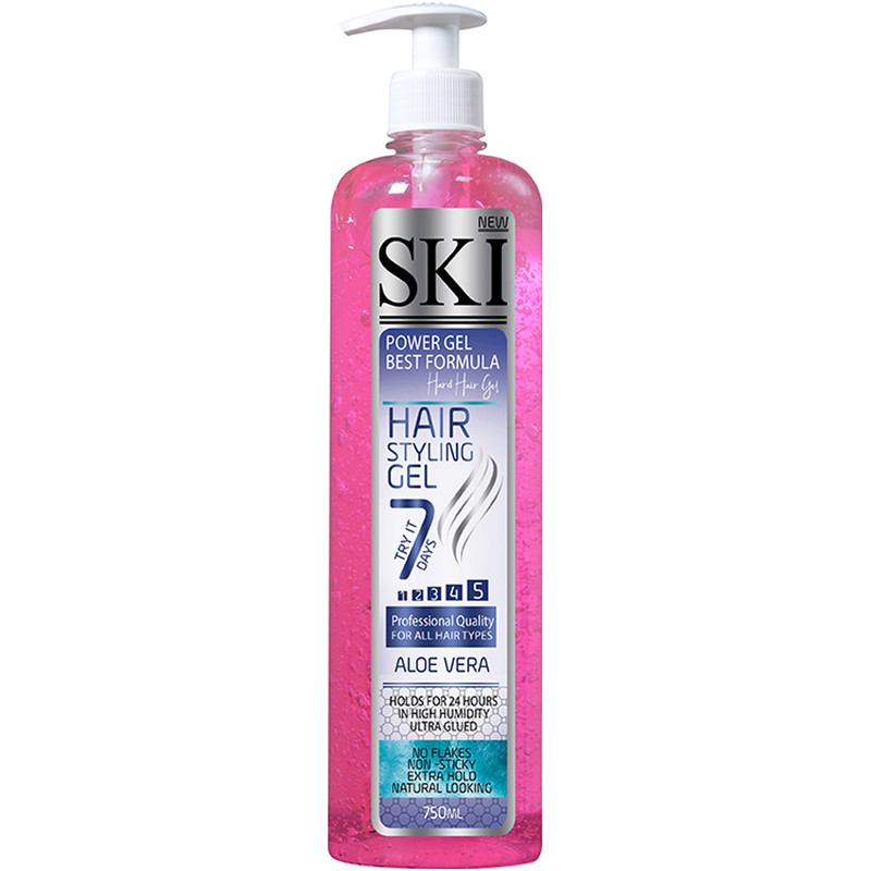 ژل مو پمپی ski حجم ۷۵۰ میلی لیتر