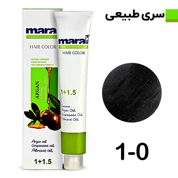 رنگ مو مارال 0-1 مشکی طبیعی